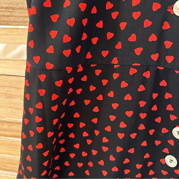 Rouje Paris Gabin Dress in Heart Print size 34/XS - Picture 5 of 8